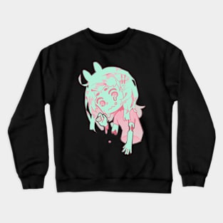 Zombified! Bunny Girl Crewneck Sweatshirt